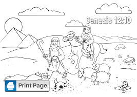 A short animated video about the story of abraham and sarah; Free Abraham And Sarah Coloring Pages For Kids Connectus