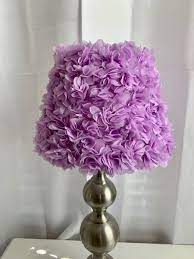 Lavender Flower Petal Lamp Shade Unique Lamps Lamp Shades Lamp