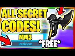 Roblox murder mystery 2 codes: Murder Mystery 3 Codes Roblox Mm3 April 2021 Mejoress
