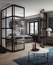 New The 10 Best Home Decor With Pictures Camlar Ile Cevrili Bir Yatak Odasi Fume Apartment Interior Design Apartment Interior Best Home Interior Design