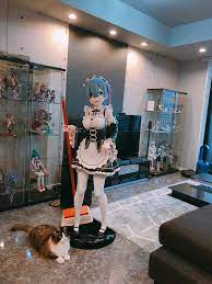 It is not ok to try to sell your own stuff here. One Man S Figure Collection Includes Both Life Size Megumi Rem Interest Anime News Network