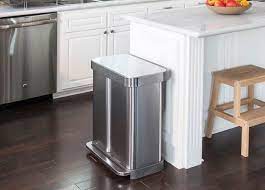 We've researched the best kitchen trash cans on amazon and developed a buyer's guide to help you purchase the model that's right for you. Dual Trash Can In The Kitchen Recycling Bins Kitchen Trash Can Trash And Recycling Bin