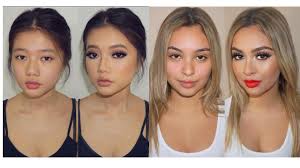 asian makeup celebrity transformation