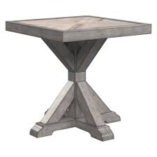 Beachcroft Square End Table Beige Outdoor By Ashley In 2020 Outdoor End Tables Patio Accent Table Ashley Furniture