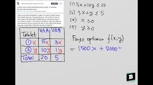 We did not find results for: Contoh Soal Cerita Pertidaksamaan Linear 2 Variabel Beserta Penyelesaiannya Youtube