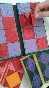 Yang Ben From China To Sweden Origami Paper Art Handmade Book Origami And Quilling