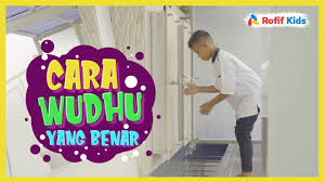 Rukun wudhu (tata cara berwudhu). Rofif Kids Tata Cara Wudhu Yang Benar Hosted By Ruwaifi Tuasikal Rumaysho Tv Youtube