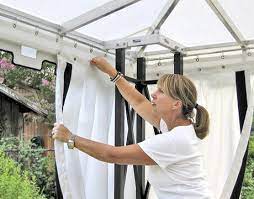 Ideas For Outdoor Spaces Outdoor Drapes Diy Canopy Canopy Outdoor