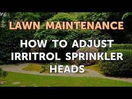 Replacing or relocating sprinkler heads for your entire lawn will cost about $400. How To Adjust Irritrol Sprinkler Heads Youtube