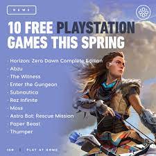 Looking to play horizon zero dawn before the sequel drops on ps5 later this year? Ign On Twitter As Part Of Playstation S Play At Home Program Nine Indie Games Will Be Free To Download Starting March 25 Followed By Horizon Zero Dawn On April 19 Https T Co Loiotkflof Https T Co Khccfmed2k