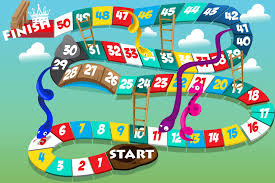 Snakes And Ladders And This Game Of Life Snakes And Ladders Ladders Game Printable Board Games