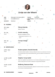 Studenten Cv Voorbeeld Met Tips Download In Word Pdf