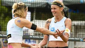 Margareta kozuch interviewed after receiving most spectacular player award (in german). Beachvolleyball Ludwig Kozuch Verlieren Wieder Das Deutsche Finale