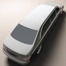 Maybach 62s Limo 3d Model Ad Maybach Model Limo