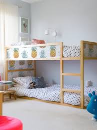 Ikea Kura Bed Removable Stickers Pineapple Ikea Nursery Etsy Ikea Bunk Bed Ikea Kura Bed Cool Bunk Beds