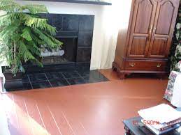 Finished Laminate Flooring Around Fireplace Tile With Trim Simple Fireplace Fireplace Tile Fireplace Remodel
