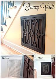 Adding Character With Decorative Vent Covers Decorative Vent Cover Home Improvement Projects Diy Home Improvement