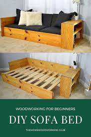 Diy Sofa Bed Turn This Sofa Into A Bed Bed Diy Diysofa Sofa Turn In 2020 Diy Sofa Bed Diy Sofa Futon Woodworking Plans