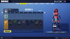Fortnite chapter 2 season 1's new battle pass is a good one, in large part thanks to the big refresh epic's battle royale monster got across the board. All Season 4 Battle Pass Skins Fortnite Intel