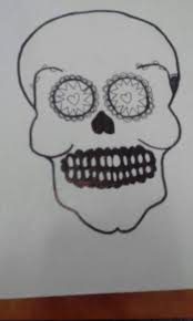 Calavera Con Zentangle Manualidades Amino Linda's list of official tangle patterns. calavera con zentangle manualidades amino