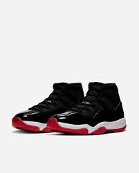 Jordan 11 Retro Black Red White Jordan Brand Air Jordan 11 Retro Black True Red White 378037 061 Jordan 11 Bred Air Jordans Jordans For Men