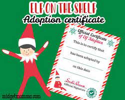 Elf On The Shelf Arrival Letter Free Elf On The Shelf Printable