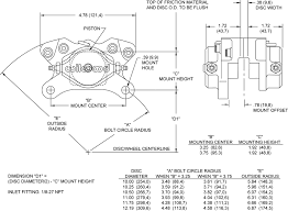 Wilwood 120 4062 Dynalite Single Caliper Billet 2 Piston