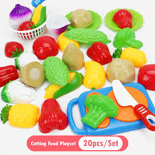 Emily leary, a mummy too. 20pcs Play Food Toy Set Pretend Play Set Cutting Cooking Food Playset Kitchen Toys Pretend Food Playset Educational Toy Fruits Vegetables Set For Children Learning Gift For Boys Girls Walmart Com