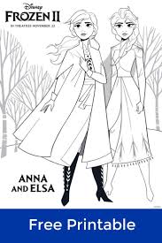 Frozen 2 Anna And Elsa Coloring Page Elsa Coloring Pages Princess Coloring Pages Elsa Coloring