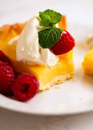 Fine dining dessert lemon tart. Lemon Tart Recipetin Eats