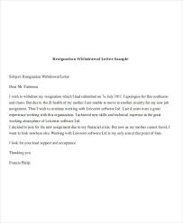 Check spelling or type a new query. 25 Best Format For Resignation Withdrawal Letter