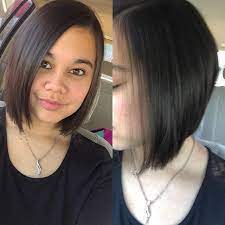 Christina aguilera short straight bob haircut. 22 Popular Angled Bob Haircuts You Ll Want To Copy Hairstyles Weekly