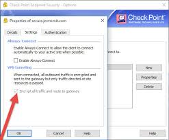 Written by rick donato on 27 august 2008. Fix For Checkpoint Vpn Tunneling Option Being Grayed Out On Check Point Endpoint Security Client