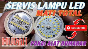 Selain praktis, lampu darurat led juga memiliki kelebihan lain, seperti hemat daya listrik, dan cahayanya lebih terang. Cara Cepat Mudah Memperbaiki Lampu Led Mati Total Hanya Dengan Peralatan Rumahan Youtube