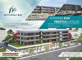 Konya Is Merkezi Insaat Yapi Luks Delux Daire Uygunfiyat Ofis Office Building Ayricalik Kalite Enn Ennmeram Meram Lux Yasam Luks Duk Ofisler