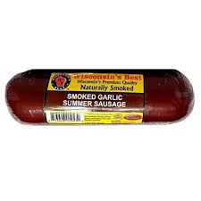 Buy Wisconsins Best Smoked Summer Sausage 12oz Garlic Naturally Hickory Smoked Slice And Eat Best Garlic Sausage Healthy Protein Snacks High In Protein Low In Sugars Low In Carb Meat Snacks