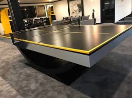 Find convertible ping pong table. Man Cave With A Custom Modern Ping Pong Table Modern Wohnbereich Los Angeles Von 11 Ravens