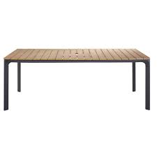 mesa de jardin para 6 8 personas de composite y aluminio l200 fuji garden table modern outdoor dining outdoor dining table