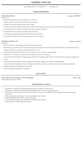 Seeking the position of an english teacher in an organization that will enhance my horizon of knowledge and. Spanish Teacher Resume Sample Mintresume