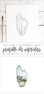 From watercolor art to watercolor coloring pages; Pin On Printables