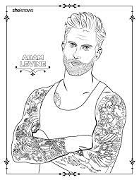 There are even coloring apps for adults. 32 Adult Coloring Book Pages Of Hollywood S Hottest Men And They Re Printable Sheknows