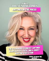 Honoured to be featured in today's Sunday Times! @thetimes I had the  incredible opportunity to perform an exorcism of 3,000 ghosts for  journalist Jack Ling. Yes, you read that right—thousands of trapped