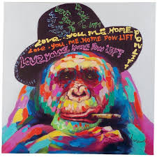 Resultat De Recherche D Images Pour Peinture Singe Portrait Peinture De Chat Peinture D Elephant Peinture