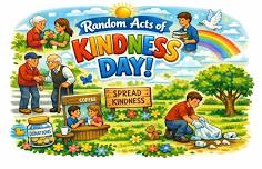 Random Acts of Kindness Day at Gants Hill Library