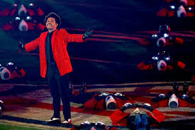 The weeknd's super bowl backing dancers were dressed as the character, who has been a recurring figure in the artist's visuals for over a year now. Ymhiuhtar2kfgm