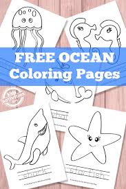 And, there really is no better way to celebrate the lazy days of summer than with some crayons and a few beach themed coloring pages for kids! Ocean Coloring Pages Free Printable Kids Activities Blog