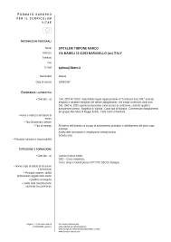 Existen diferentes modelos de currículum y es conveniente que los conozcas todos para saber hacer tu currículum de la manera más adecuada a tu historial académico, profesional y situación personal. Https Www Pdmaranello Com Wp Content Uploads 2020 05 Cv Spitaleri Pdf