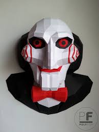 Diy Billy The Puppet Jigsaw 3d Model In 2020 Billy The Puppet Puppets Paper Crafts