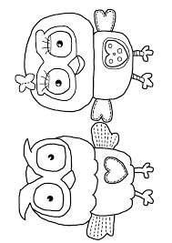 Owls can turn their heads almost completely around ! Owl Coloring Pages Coloring Pages For Kids Coloring Pages