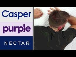 Casper Vs Purple Vs Nectar Review Mattress In A Box Comparison Youtube Casper Vs Purple Mattress In A Box Purple Mattress